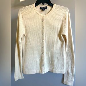 Brooks Brothers Silk and Cashmere Cardigan